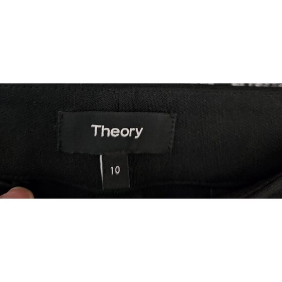 Theory Women Trousers Carrot Pant Core Wool Size 10‎ - Picture 7 of 11